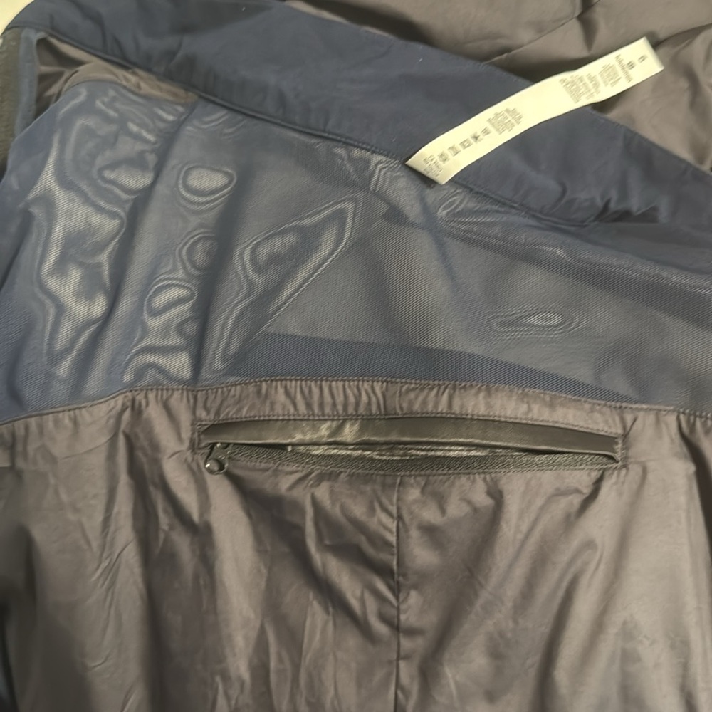 Lululemon Navy Blue rain jacket mid length size 6 - Picture 13 of 15